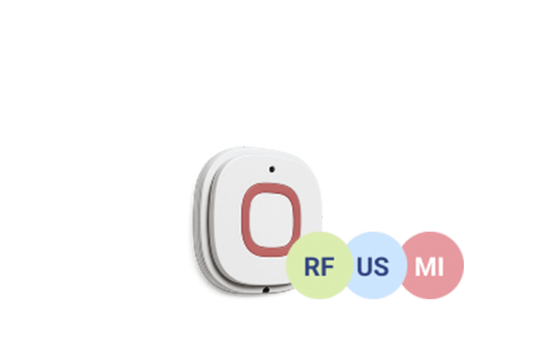 Wearable AQURA con tecnologías de localización RF, US e inducción magnética