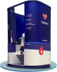 Cabina Health Pod de Capsula para autoevaluación de salud